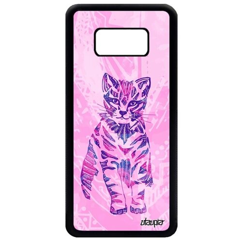 фото Защитный чехол на телефон // galaxy s8 // "кот" котенок дизайн, utaupia, розовый