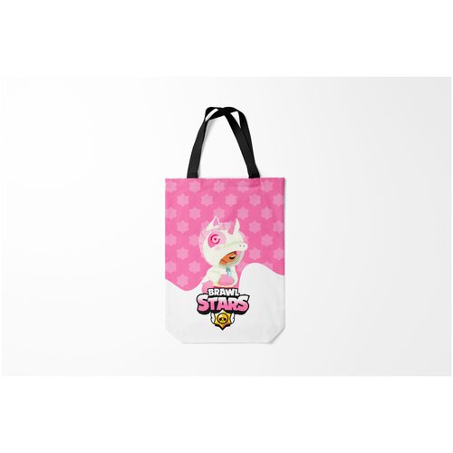 фото Сумка-шоппер / 31х42 см / геймерам / brawl stars unicorn. burnettie