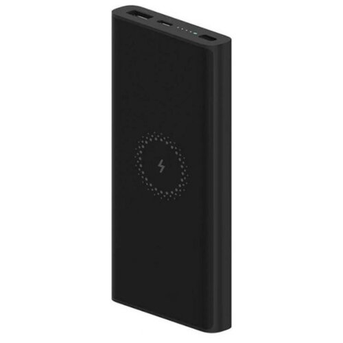 фото Внешний аккумулятор xiaomi mi wireless power bank essential 10000 mah черный (ru)