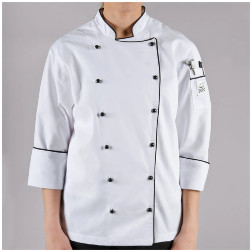 Китель поварской белый Chef Revival Brigade Chef Jacket LJ044-L