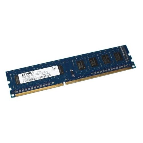 Elpida Модуль памяти DIMM DDR3 2048Mb, 1600Mhz, Elpida #EBJ20UF8BDW0-GN-F