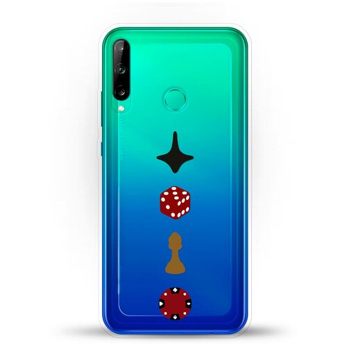 фото Силиконовый чехол начало на huawei p40 lite e andy & paul