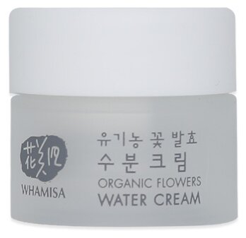 Whamisa Organic Flowers Water Cream Natto Gum Крем увлажняющий для лица на основе экстракта алоэ с пептидами и цветочными ферментами, 5 мл