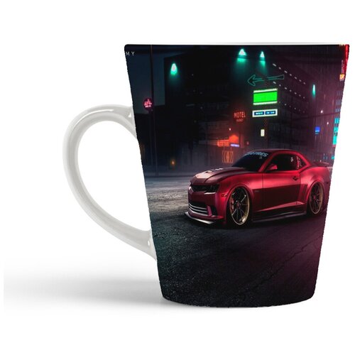 фото Кружка-латте coolpodarok need for speed nfs нед фор спид нфс (красная камаро)