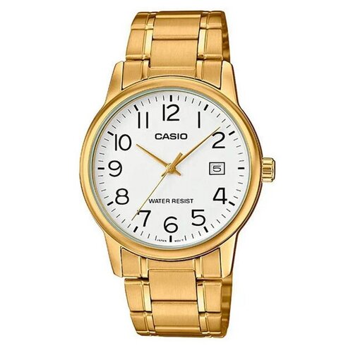 Наручные часы CASIO Collection MTP-V002G-7B2, белый, серебряный