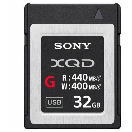 Карта памяти Sony XQD 32Gb QDG32 чтение 440, запись 400 Мб/c