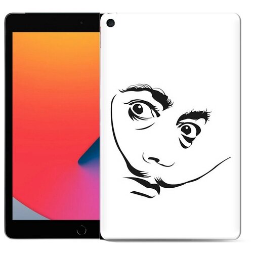 Чехол задняя-панель-накладка-бампер MyPads мужчина с длинными усами для iPad mini 5 7.9 (2019)-A2133/A2124/A2126/A2125 противоударный