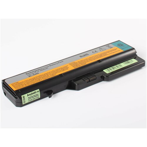 Аккумуляторная батарея Anybatt 11-U2-1537 4400mAh для iBM-Lenovo IdeaPad B570, IdeaPad Z460, IdeaPad Z570A, IdeaPad B575, IdeaPad V360, IdeaPad V570, IdeaPad Z465, IdeaPad Z570A 59329825, IdeaPad V370, IdeaPad G470, IdeaPad V570C, IdeaPad Z560A pitatel аккумулятор pitatel для lenovo l09m6y02 57y6454 l09s6y02 l09l6y02 для ноутбуков