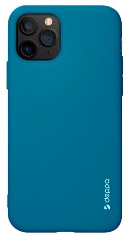 Чехол Gel Color Case для Apple iPhone 11 Pro, синий, Deppa 87235