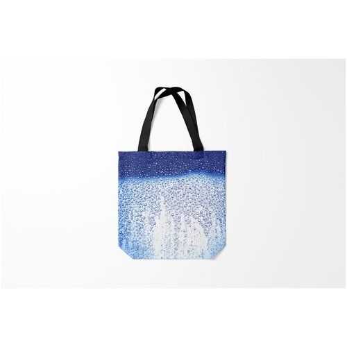 фото Сумка-шоппер / 40х40 см / популярные иллюстрации / природа после дождя burnettie