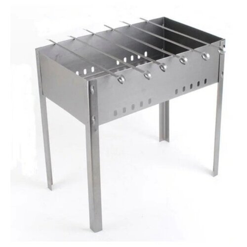 Мангал Костерок +6 шампуров ( толщина стенок 0.7мм)