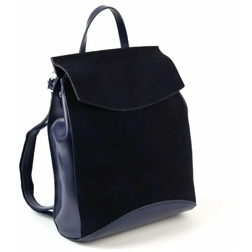 Женский кожаный рюкзак М8504-220 Блу (113786)