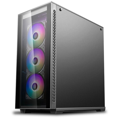Компьютерный корпус ATX Deepcool MATREXX 70 ADD-RGB 3F черный (dp-atx-matrexx70-bkg0p-3f)