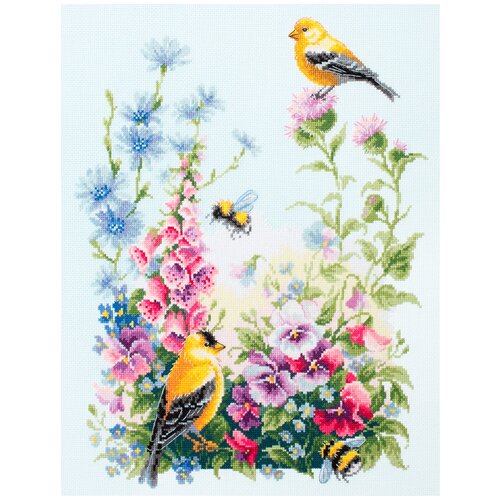 фото Набор для вышивания чудесная игла 130-031 летняя песня