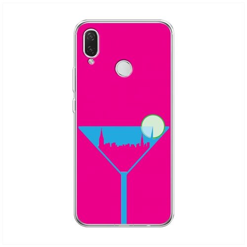 фото Силиконовый чехол "martini glass" на huawei p smart plus / хуавей п смарт плюс case place