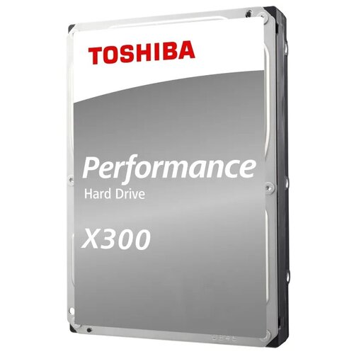 Жесткий диск Toshiba X300 HDWR460UZSVA, 6ТБ, HDD, SATA III, 3.5