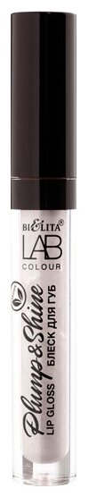 Bielita LAB colour Блеск для губ Plump & Shine, 321 clear crystal