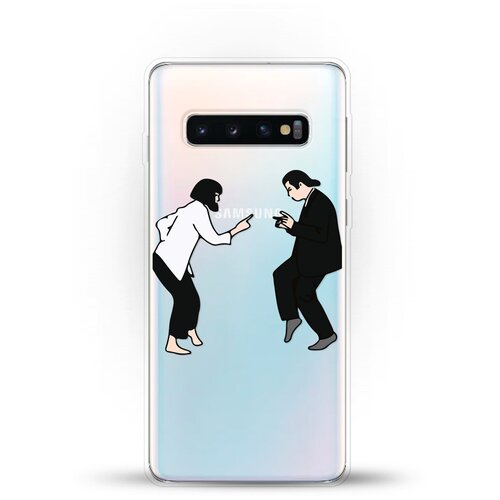 фото Силиконовый чехол винсент и миа на samsung galaxy s10 andy & paul