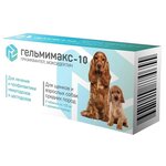 APICENNA Гельмимакс-4 Антигельминтик для щенков и собак средних пород 2 таблетки по 120 мг - изображение