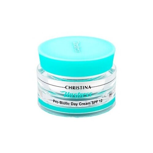 Christina Unstress Pro-Biotic Day Cream Восстанавливающий крем с маслом ши, 50 мл.