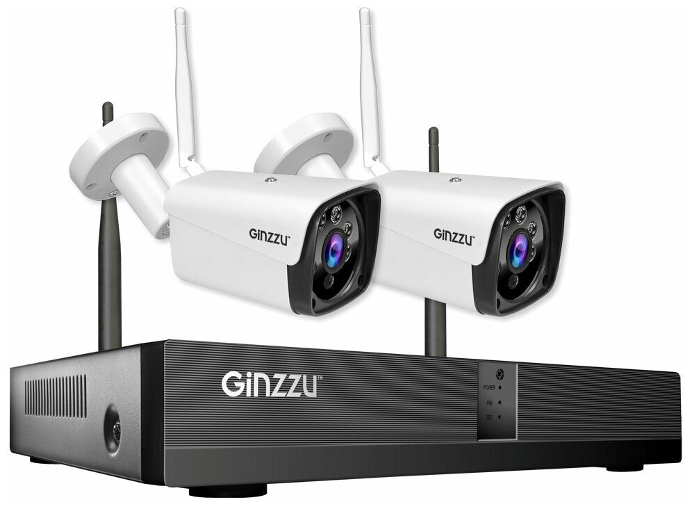 Комплект WiFi HK-4202W,8ch, 3Mp, HDMI, 2улич кам 3.0Mp, IR30м