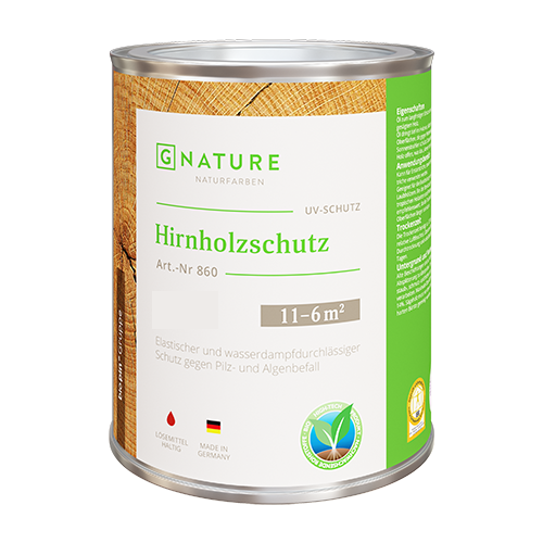 Gnature Масло для защиты торцов древесины GNature 860 Hirnholzschutz 2,5 л.