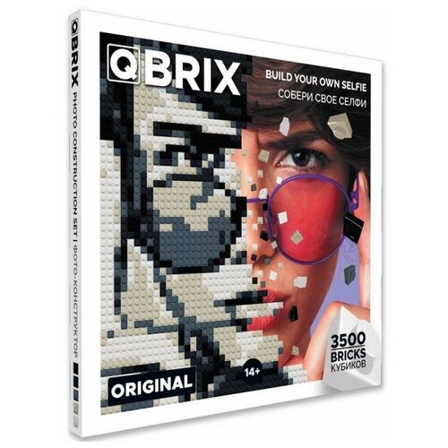 Бесконечный конструктор из фотографий / фото-мозайка QBRIX ORIGINAL