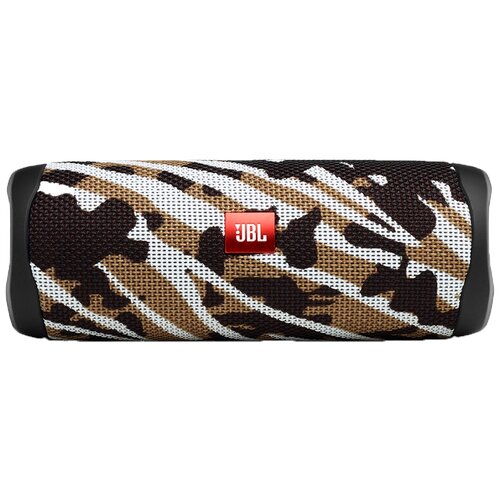 Купить Портативная акустика JBL Flip 5 Black Star, 20 Вт, черный/белый ...
