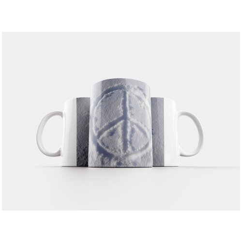 фото Кружка "зима, снег, растения" 320 мл lotsprints