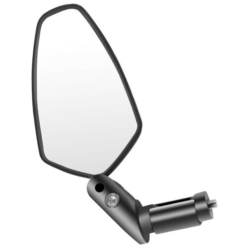 Велосипедное зеркало заднего вида WEST BIKING с поворотом на 360 градусов на руль, 1 шт, черный