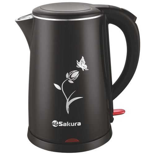 Чайник Sakura SA-2159 RU, черный чайник sakura sa 2159 ru красный