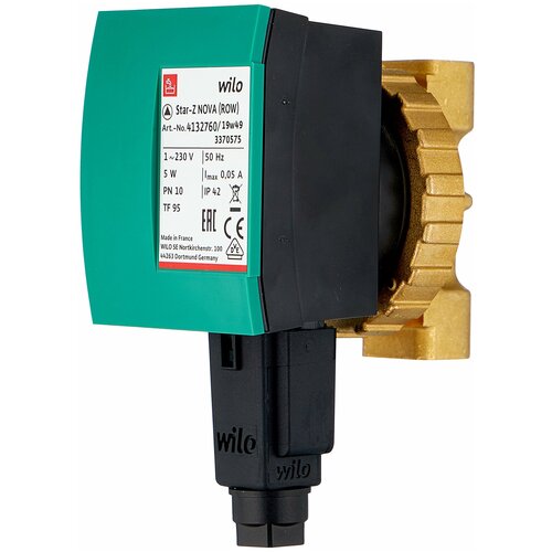 фото Циркуляционный насос wilo star-z nova (5 вт)
