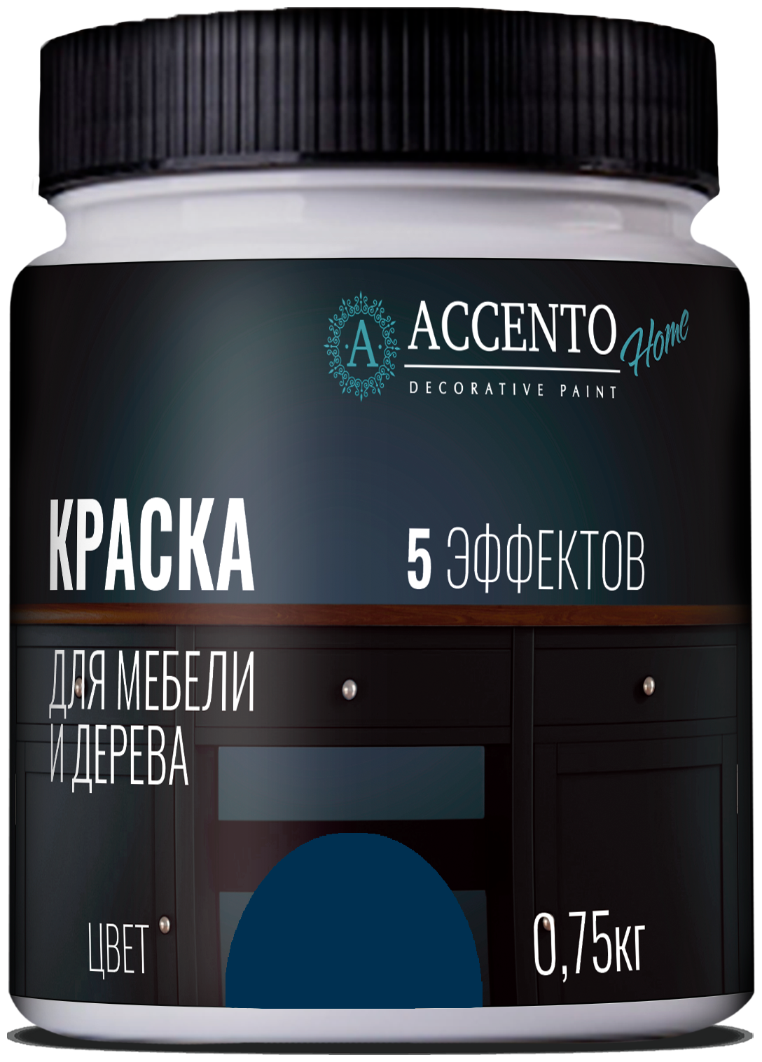 Краска акриловая AccentO Home для мебели и дерева