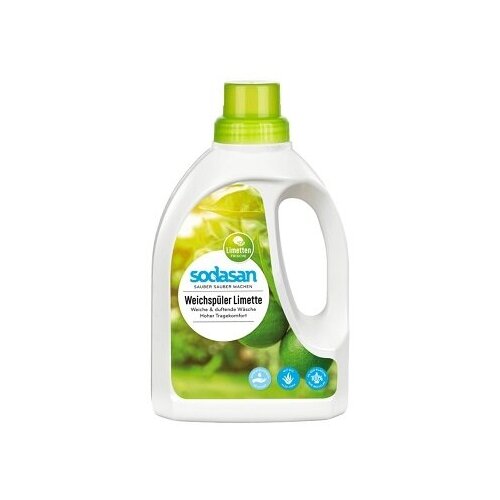 Смягчитель для белья Лайм, Sodasan, экологичный, натуральный, 750мл