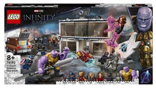 Конструктор LEGO Marvel Avengers Movie 4 76192 Мстители Финал Решающая битва, 527 дет.