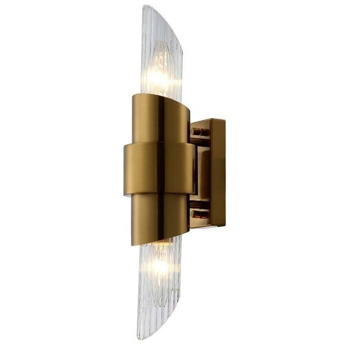 фото Бра crystal lux justo ap2 brass