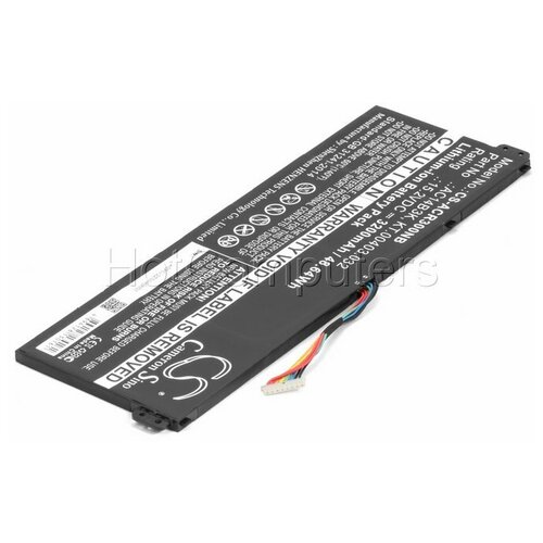 фото Аккумуляторная батарея для ноутбука acer chromebook 15 cb3-531 (3200mah) cameronsino/pitatel