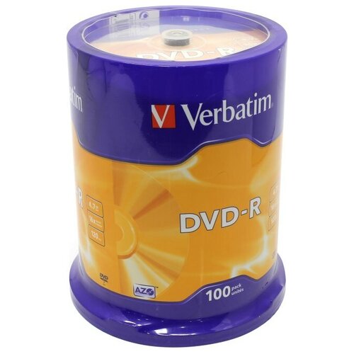 фото Диск dvd- r verbatim 43549