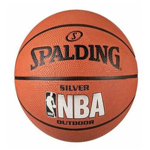 фото Мяч баскетбольный nba silver, №5 spalding