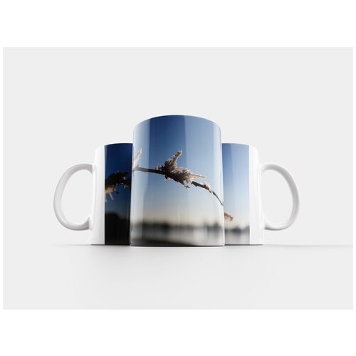 фото Кружка "озеро, зима, замороженный" 320 мл lotsprints