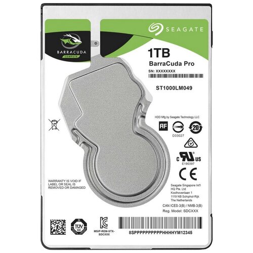 Жесткий диск Seagate 1 ТБ ST1000LM049