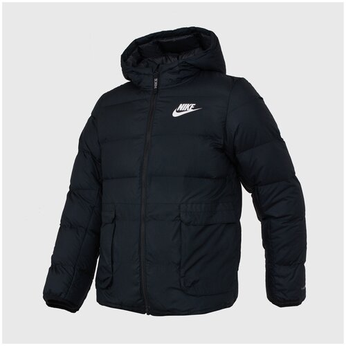 Куртка утепленная подростковая Nike Down Fill Jacket DD8697-010, р-р 137-147 см, Черный