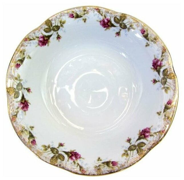 фото Салатник 23 см Cmielow "Камелия /Шиповник" / 156372