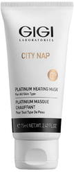 Маска для лица Gigi City NAP Platinum Heating Mask платиновая, 75 мл