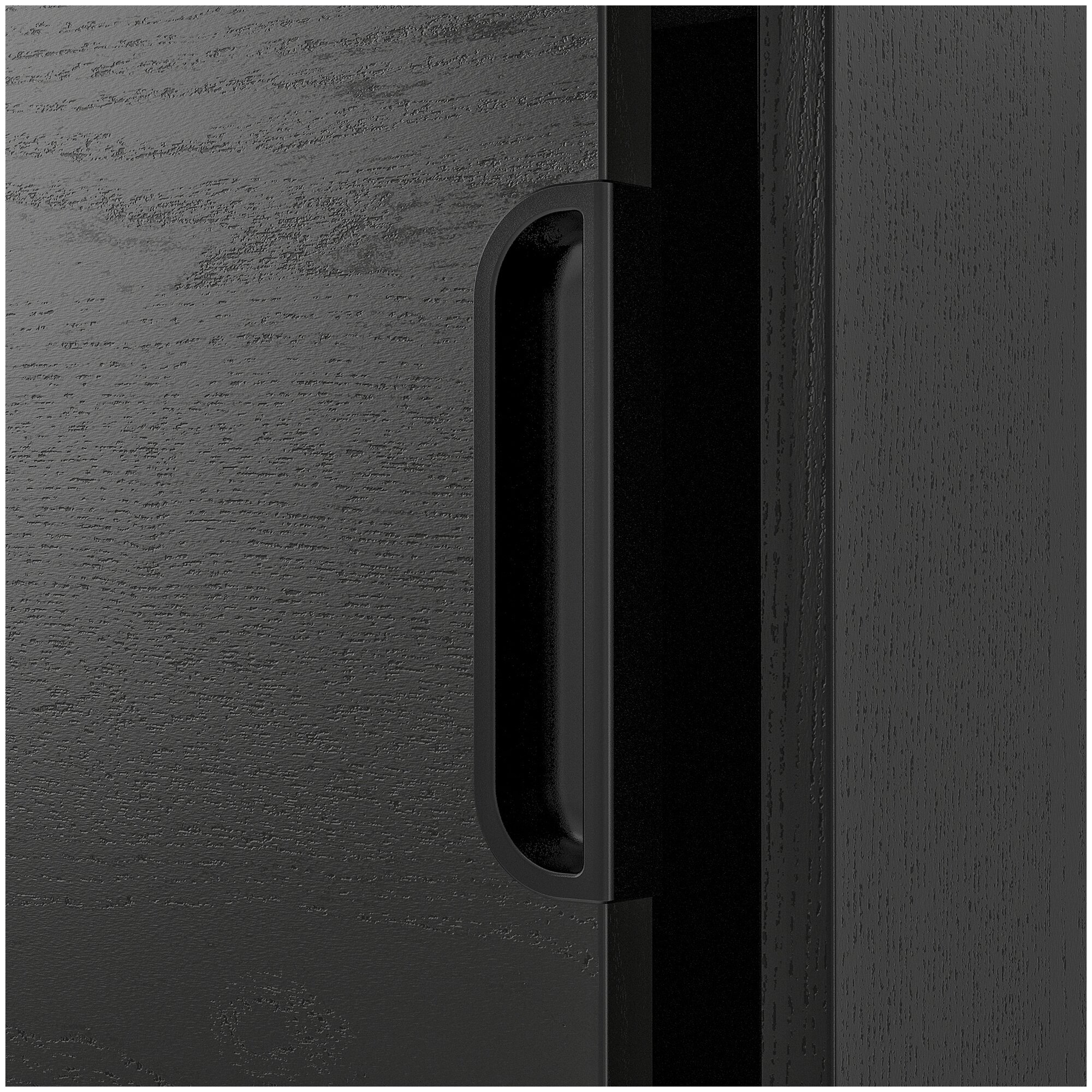 GALANT галант шкаф с раздвижными дверцами 160x120 см ясеневый шпон/черная морилка - фотография № 3