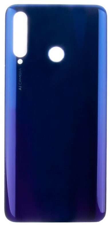 Задняя крышка для Huawei Honor 10i (синяя) (premium)