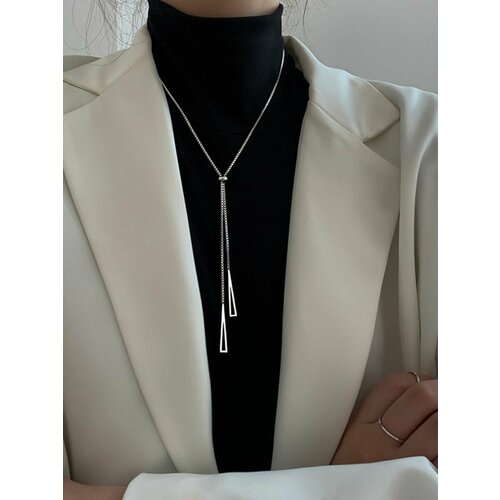 Колье DRAKON IRG серебристый 497₽