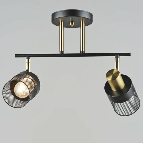 Люстра потолочная в спальню, Светильник потолочный Reluce 06239-0.8-02 BK+COP