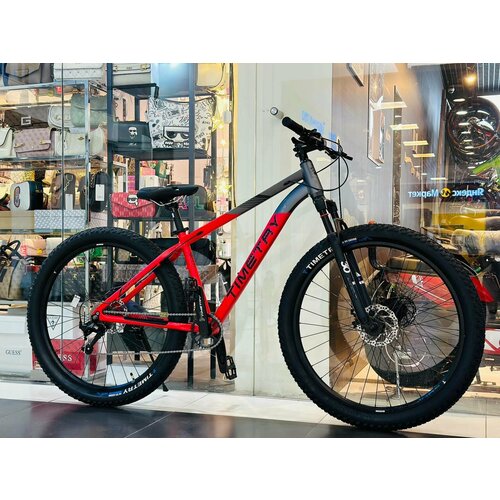 Велосипед горный скоростной TT300 9s 29 дюймов мужской и женский для прогулки скоростной спортивный велик черный красный 3499000₽