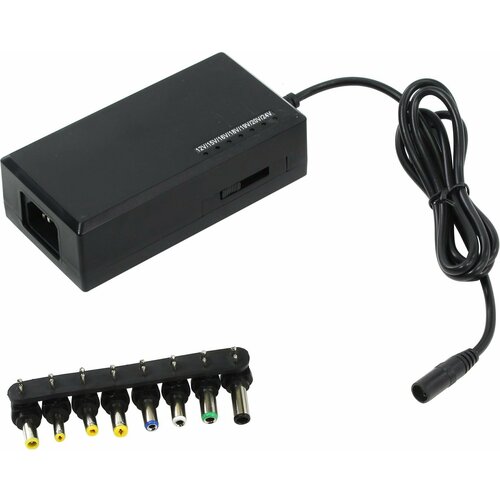 Адаптер для ноутбуков универсальный Notebook MY-120W (черный)